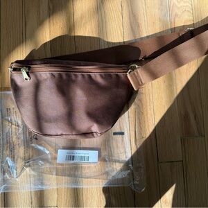 NWT Canvelle Bum bag (Brown) Crossbody Bag - new w tags